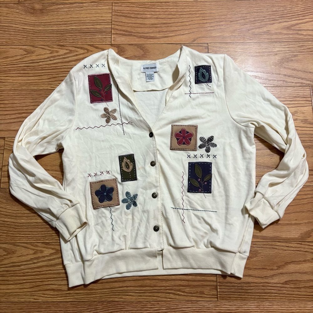 Vintage Alfred Dunner Cardigan Large